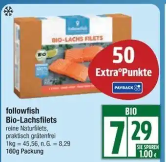 Edeka followfish Bio-Lachsfilets Angebot