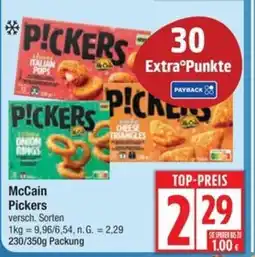 Edeka McCain Pickers Angebot