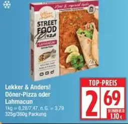 Edeka Lekker & Anders! Döner-Pizza oder Lahmacun Angebot