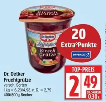 Edeka Dr. Oetker Fruchtgrütze Angebot