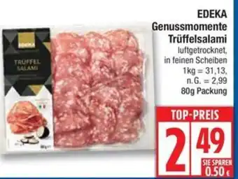 Edeka EDEKA Genussmomente Trüffelsalami Angebot