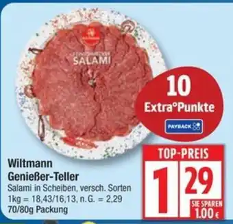 Edeka Wiltmann Genießer-Teller Angebot