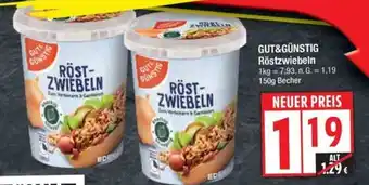 Edeka GUT&GÜNSTIG Röstzwiebeln Angebot