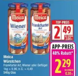 Edeka Meica Würstchen Angebot