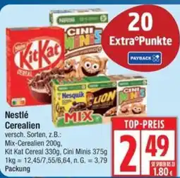 Edeka Nestlé Cerealien Angebot
