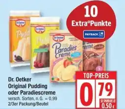 Edeka Dr. Oetker Original Pudding oder Paradiescreme Angebot