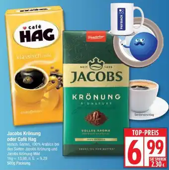 Edeka Jacobs Krönung oder Café Hag Angebot