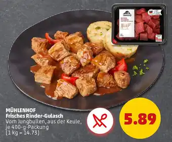 PENNY MÜHLENHOF Frisches Rinder-Gulasch Angebot