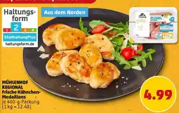 PENNY MÜHLENHOF REGIONAL Frische Hähnchen- Medaillons Angebot