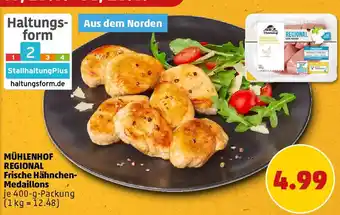 PENNY MÜHLENHOF REGIONAL Frische Hähnchen- Medaillons Angebot