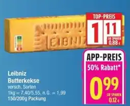 Edeka Leibniz Butterkekse Angebot