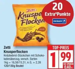 Edeka Zetti Knusperflocken Angebot