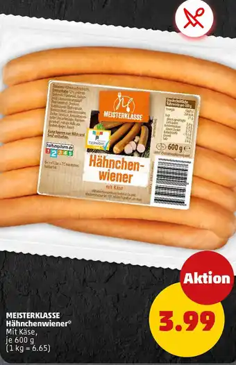 PENNY MEISTERKLASSE Hähnchenwiener Angebot