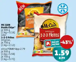 PENNY MC CAIN Rustic Chips oder 1-2-3 Frites Angebot