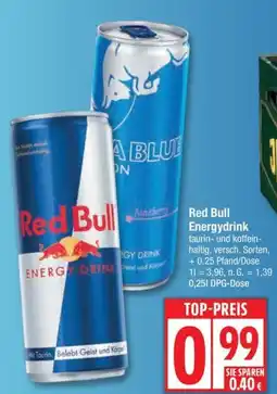 Edeka Red Bull Energydrink Angebot