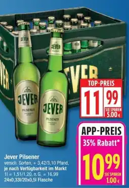 Edeka Jever Pilsener Angebot