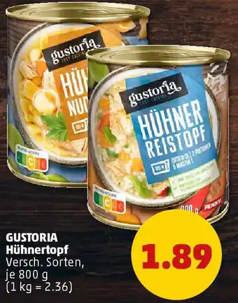 PENNY GUSTORIA Hühnertopf Angebot