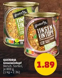 PENNY GUSTORIA Linseneintopf Angebot