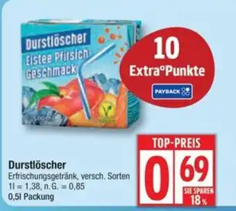 Edeka Durstlöscher Eistee Angebot