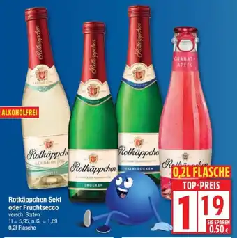 Edeka Rotkäppchen Sekt oder Fruchtsecco Angebot