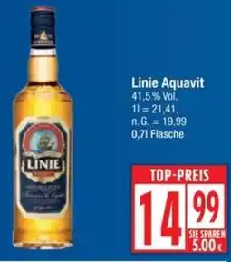 Edeka Linie Aquavit Angebot