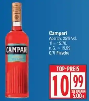 Edeka Campari Aperitiv, 25% Vol. Angebot