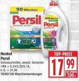 Edeka Persil Vollwaschmittel Angebot