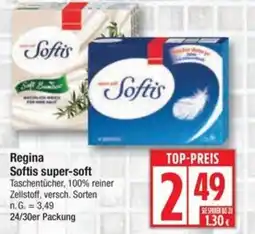 Edeka Regina Softis super-soft Taschentücher Angebot
