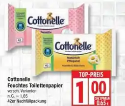 Edeka Cottonelle Feuchtes Toilettenpapier Angebot