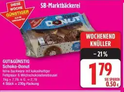 Edeka GUT&GÜNSTIG Schoko-Donut Angebot