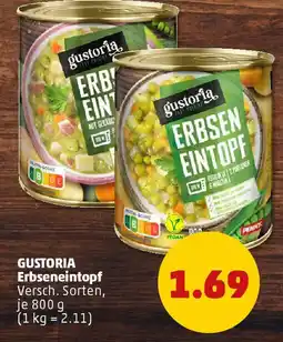 PENNY GUSTORIA Erbseneintopf Angebot