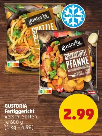 PENNY GUSTORIA Fertiggericht Angebot
