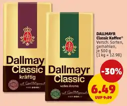 PENNY DALLMAYR Classic Kaffee Angebot