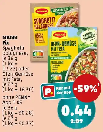 PENNY MAGGI Fix Angebot