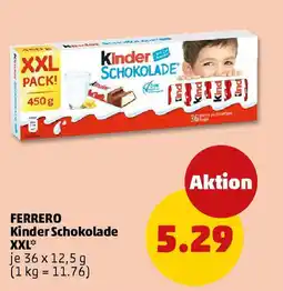 PENNY FERRERO Kinder Schokolade XXL Angebot