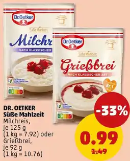 PENNY DR. OETKER Süße Mahlzeit Angebot