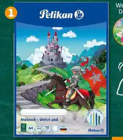 PENNY Pelikan Malblock DIN A4 Angebot