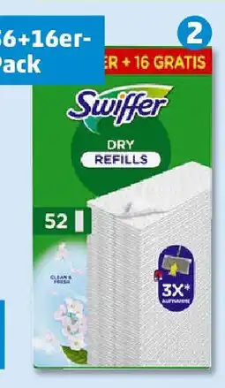 PENNY Swiffer Trockene Bodenwischtücher Angebot