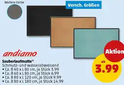 PENNY andiamo Sauberlaufmatte Angebot