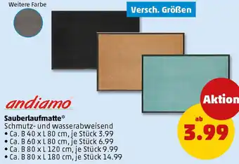 PENNY andiamo Sauberlaufmatte Angebot