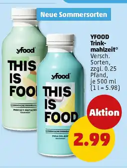 PENNY YFOOD Trink- mahlzeit Angebot