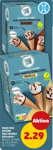 PENNY FOOD FOR FUTURE Mini-Waffel- hörnchen Angebot