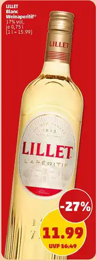 PENNY LILLET Blanc Weinaperitif Angebot