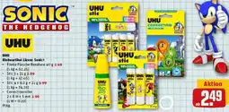 REWE UHU Klebeartikel Lizenz Sonic Angebot