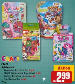 REWE CRAZE Spielwaren Angebot