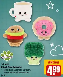REWE Triton-X Plüsch Food Bobballs Angebot