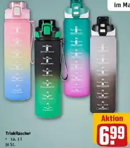 REWE Trinkflasche Angebot