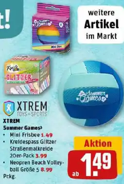 REWE XTREM Summer Games Angebot