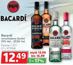 Getränkeland Bacardí Angebot
