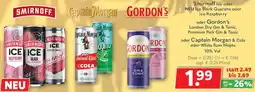 Getränkeland Smirnoff Ice oder Gordon's London Dry Gin Angebot